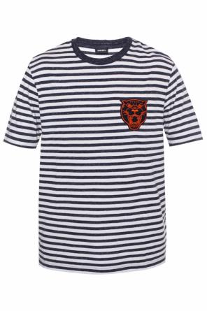 T-shirt ze wzorem w paski, zdjęcie 1 T-shirt ze wzorem w paski od Diesel